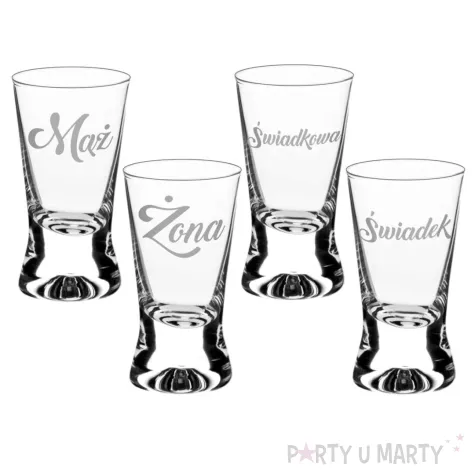 xx kieliszki do wodki zestaw srebrny