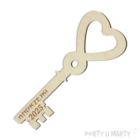 xx klucz do lania wosku andrzejki 2025