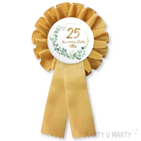 xx kotylion 25 rocznica slubu