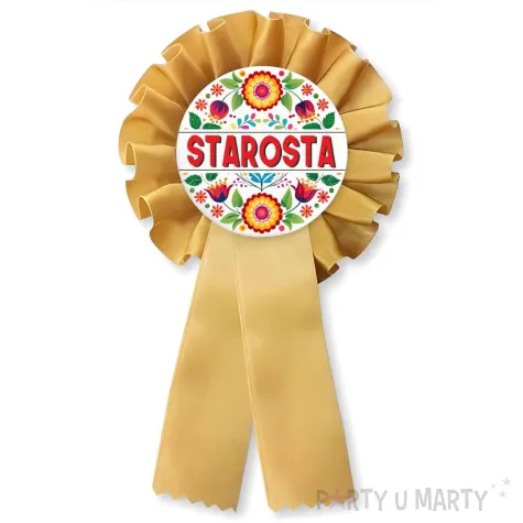 xx kotylion dozynki starosta zloty