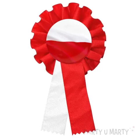 xx kotylion flaga polski