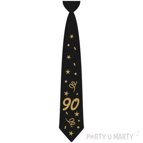 xx krawat czarny glamour birthday 90