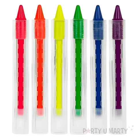 xx kredki do malowania twarzy swiecace w uv 1 op 6 szt