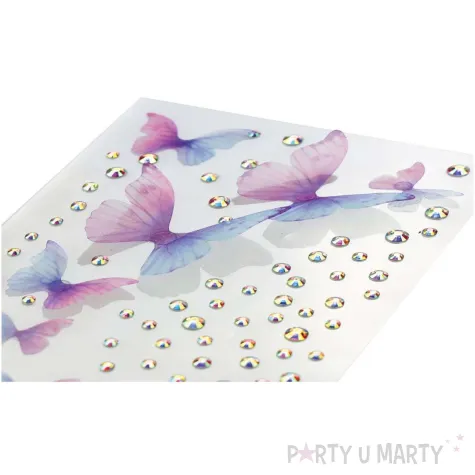 xx krysztalki dzety motyle 627673