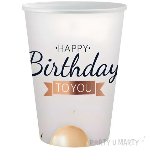 xx kubeczki pap happy birthday 250 ml 6 szt bb