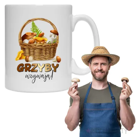 xx kubek grzyby wzywaja