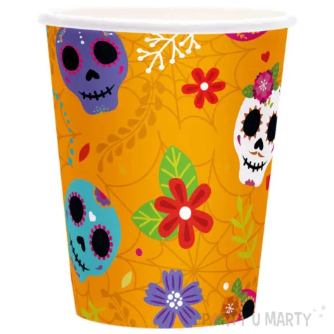 xx kubek meksykanskie halloween 220ml 6szt