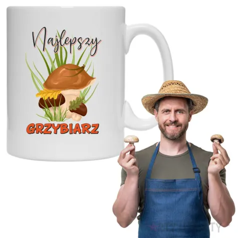 xx kubek najlepszy grzybiarz
