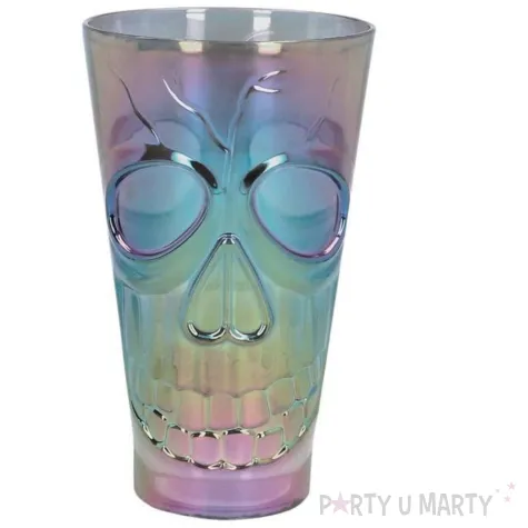 xx kubek plastikowy opalizujaca czaszka