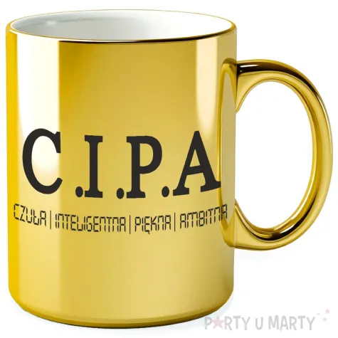 xx kubek zloty cipa