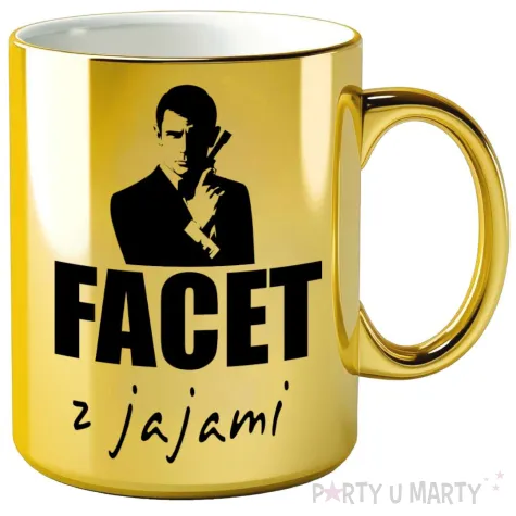 xx kubek zloty facet z jajami