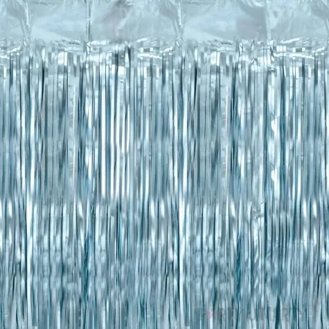 xx kurtyna party niebieski 100x200cm