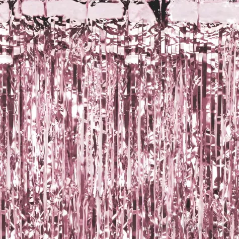 xx kurtyna party rozowe zloto 100x200cm