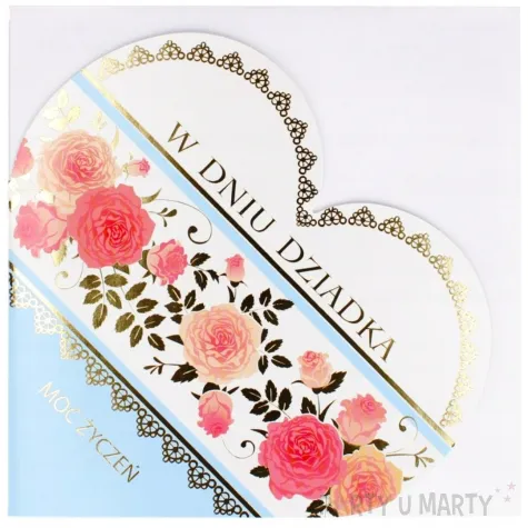 xx laurka dzien dziadka moc zyczen blekit 53460