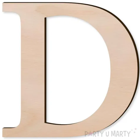 xx litera drewniana times d rozm l