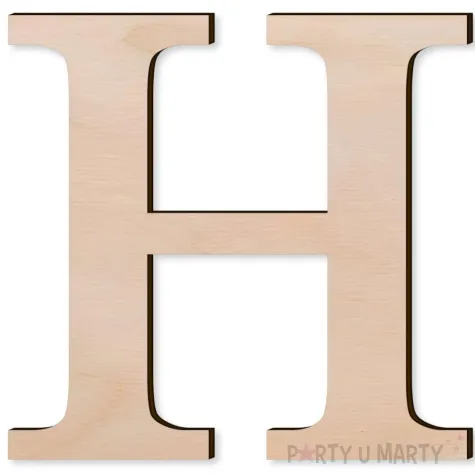 xx litera drewniana times h rozm xl