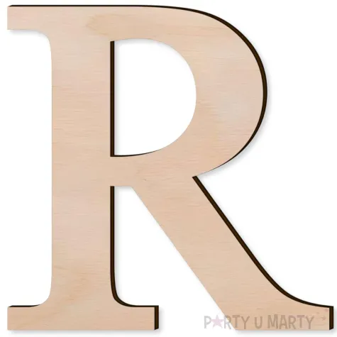 xx litera drewniana times r rozm l