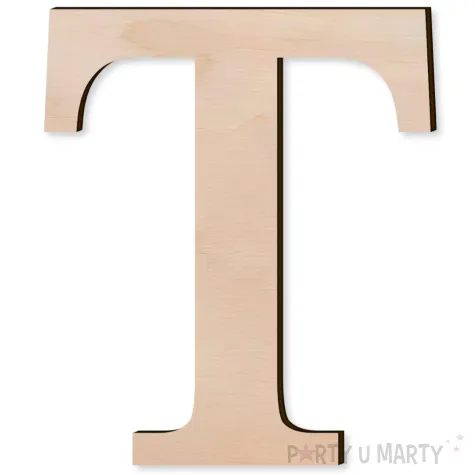 xx litera drewniana times t rozm xl