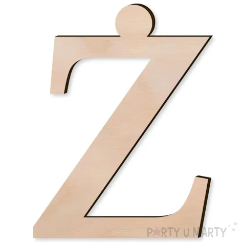 xx litera drewniana times z rozm s