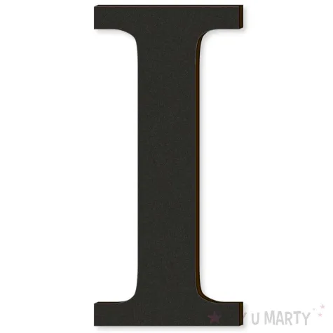 xx litera laminowana times i czarny rozm xl