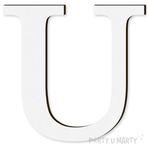 xx litera laminowana times u bialy rozm s