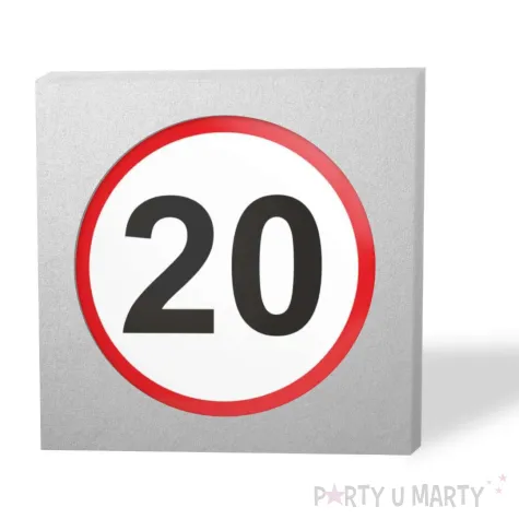 xx lusterko 20 urodziny traffic