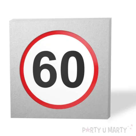 xx lusterko 60 urodziny traffic