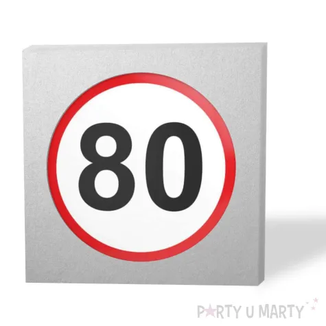 xx lusterko 80 urodziny traffic