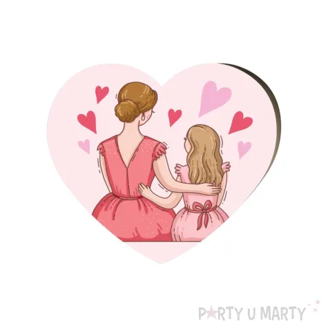 xx magnes mama w serduszkach