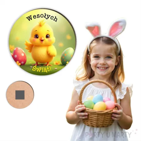 xx magnes na wielkanoc kurczak wesolych swiat