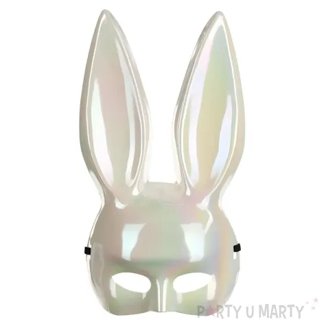 xx maska krolik 16 5x34cm bialy