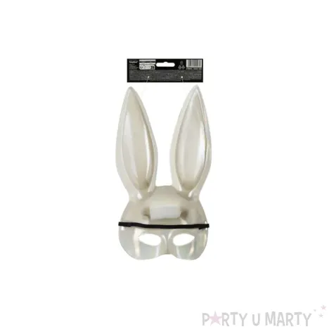 xx maska krolik 16 5x34cm bialy