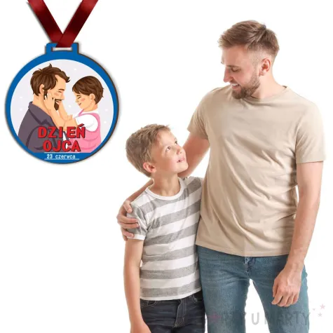 xx medal dr dzien ojca z corka