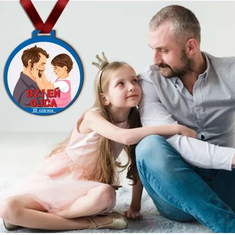xx medal dr dzien ojca z corka