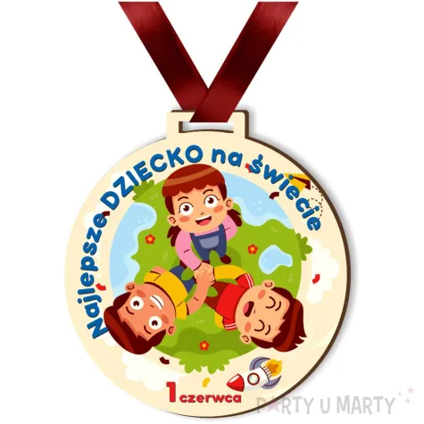 xx medal dr najlepsze dziecko na swiecie