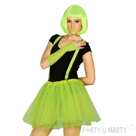 xx mesh gloves 26 cm neon green