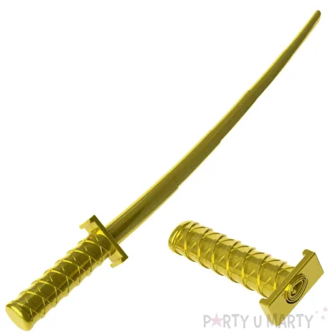 xx miecz skladany katana zloty