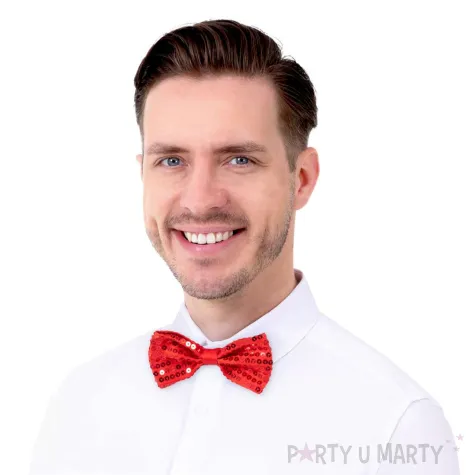 xx mucha cekinowa czerwona