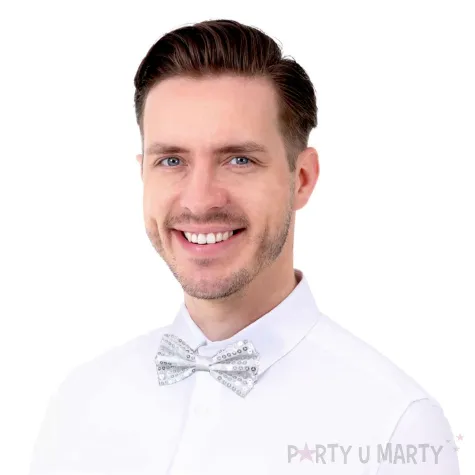 xx mucha cekinowa srebrna