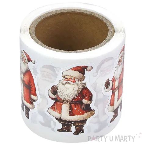 xx naklejka nalepka craft fun series mikolaje naklejki na rolce titanum 25yq 004