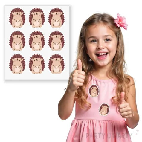 xx naklejki dzien jeza 9 szt