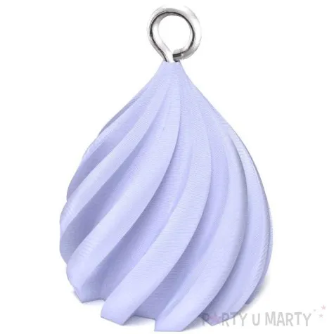 xx obciaznik do balonow crazy liliowy violet