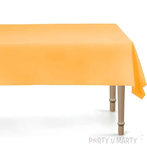 xx obrus 137x183 cm jasny pomaranczowy