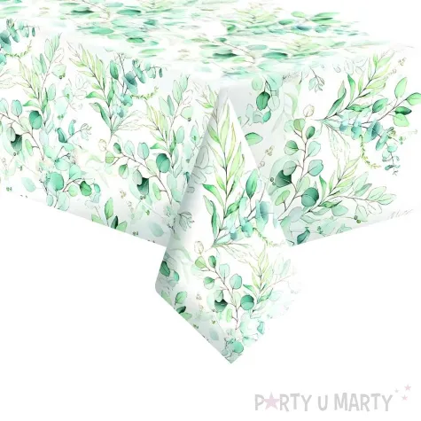 xx obrus papierowy eucalyptus twigs 120 x 180 cm 1 szt