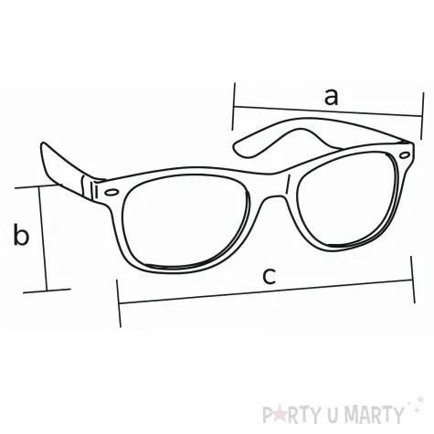 xx okulary 30 urodziny glamour birthday