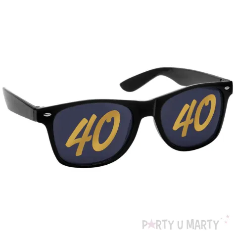 xx okulary 40 urodziny glamour birthday