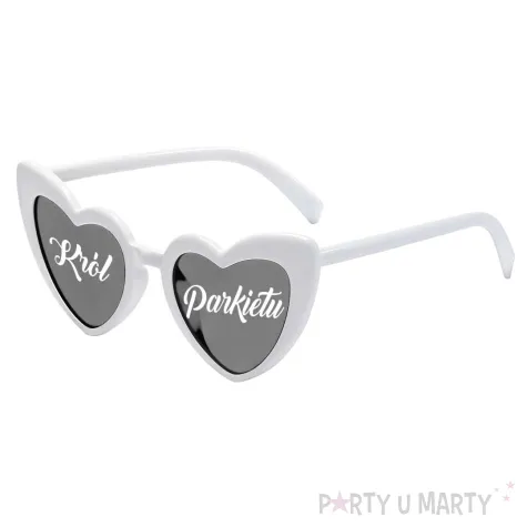 xx okulary krol parkietu serce