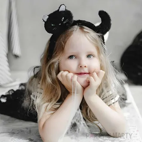 xx opaska kot 23 5x18cm czarny