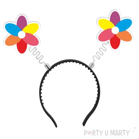 xx opaska kwiatek kolorowy