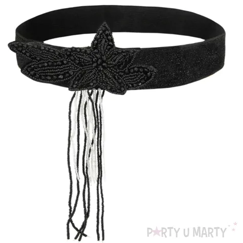 xx opaska lata 20 czarna